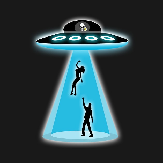 Funny Alien Abduction by JerryWLambert