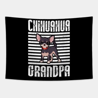 Chihuahua Grandpa Proud Dogs Tapestry