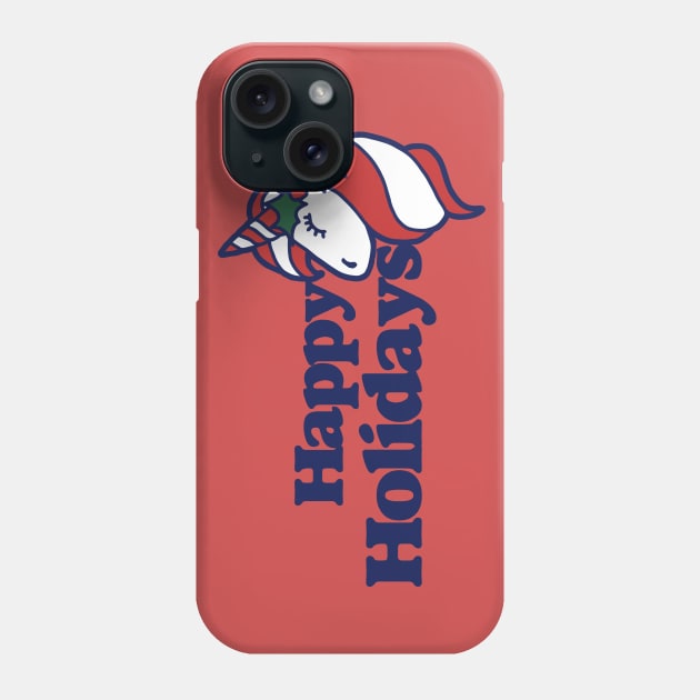 Happy holidays Phone Case by bubbsnugg