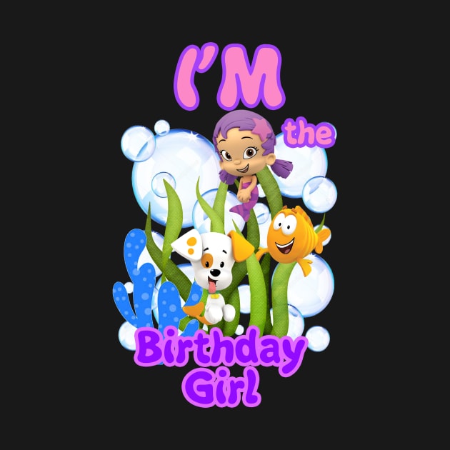 Birthday Girl - Bubble Guppies by SusieTeeCreations