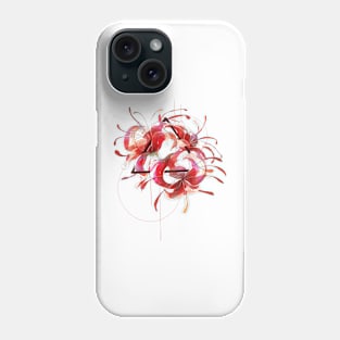 Red flowers Phone Case