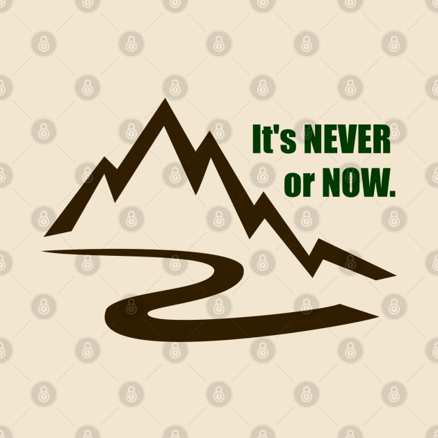 It's Never or Now by Stars Hollow Mercantile