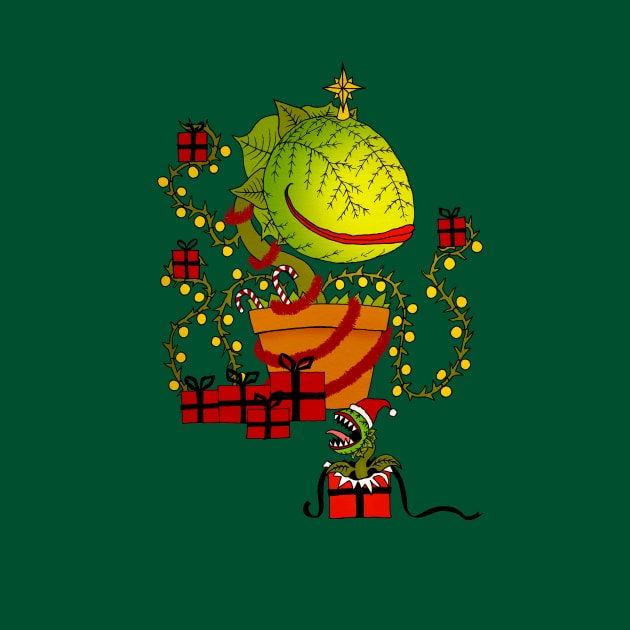 Christmas Flytrap by djrbennett