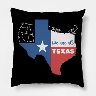 I Stand With Texas Pillow