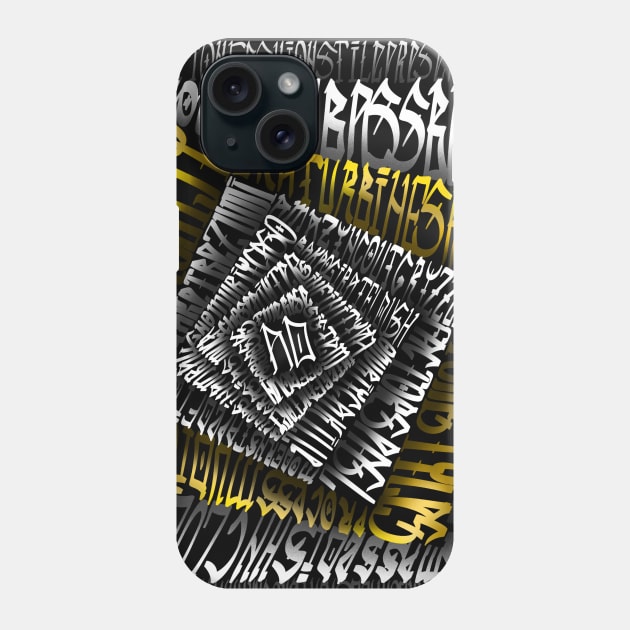 Text Phone Case by AnDan