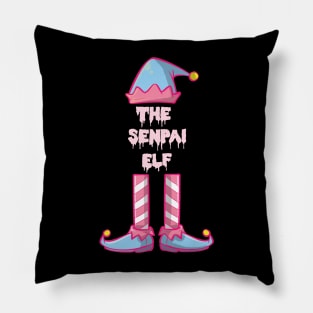 Pastel Goth Christmas Elf Kawaii Gothic Sarcastic Eboy Egirl Pillow