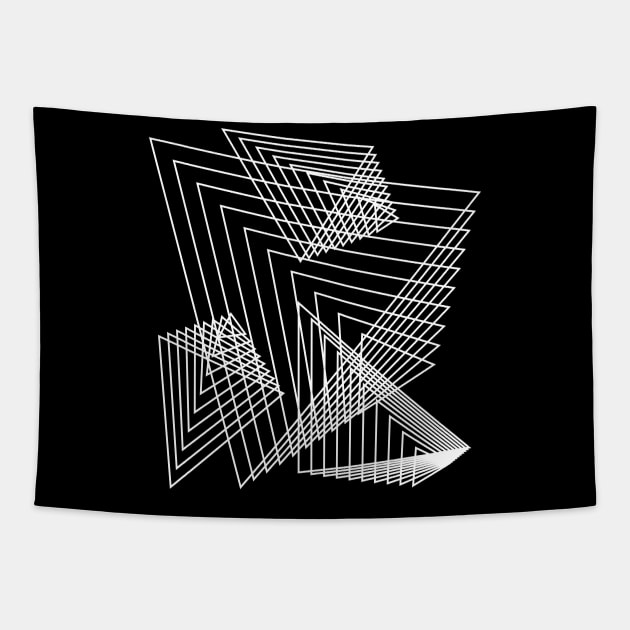 geometric triangles Tapestry by lkn