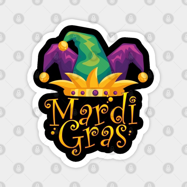 Mardi Gras Magnet by Norse Magic