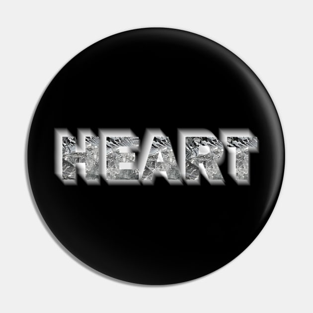 HEART (of Glass) #1 Pin by SiSuSiSu