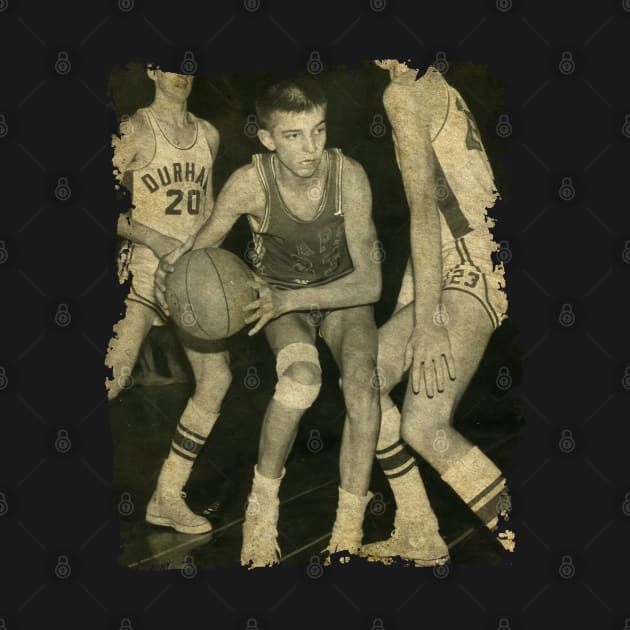 Young Pete Maravich in High School by Omeshshopart