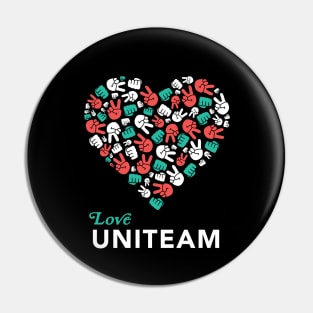 Love BBM Sara Uniteam Philippines Solid Supporters Pin