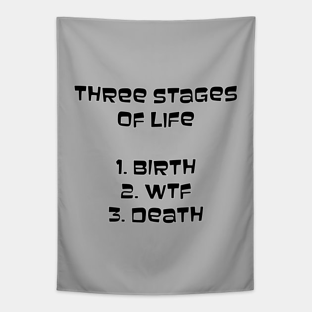 Three stages of life Tapestry by Sinmara