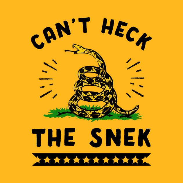 Can't Heck The Snek by dumbshirts