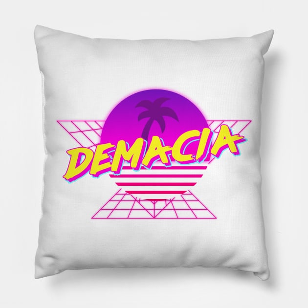 Demacia Vice Pillow by Bitpix3l