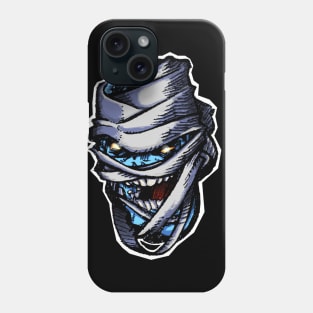 Mystic Mummy Head Phone Case