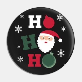 Ho Ho Ho Santa Claus Pin