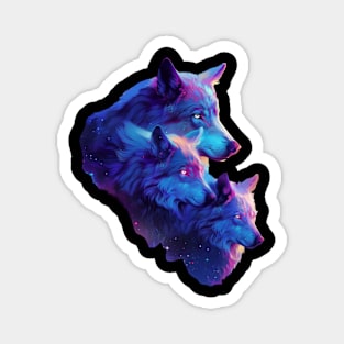 Wolf Mythical Mammals Magnet