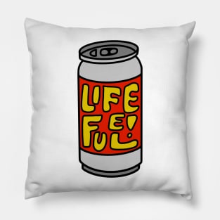 Life Fuel Red Pillow