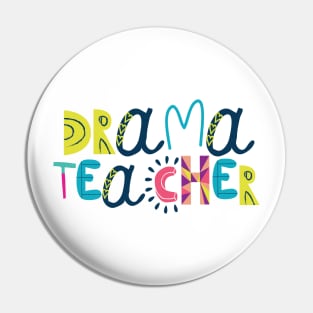 Cute Drama Teacher Gift Idea Back to School Pin