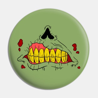 Zombie Mouth Pin