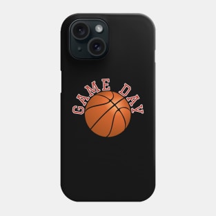 Game day basketball design Phone Case