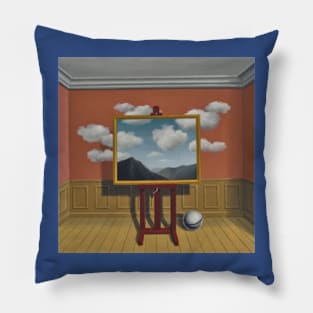 Rene Magritte Cloud in Room Pillow