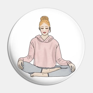 Meditation Pin