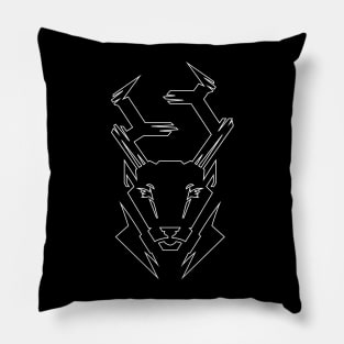 Stag Outline Pillow