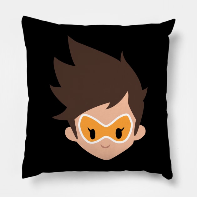 cute tracer Pillow by JamesCMarshall