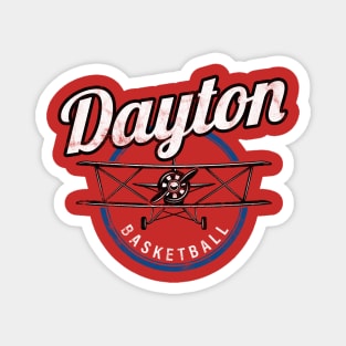 Support Dayton Basketball with this vintage design! Magnet