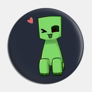 Cute Creeper Pin