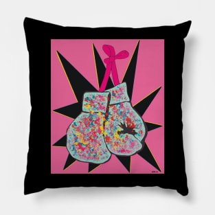 Pink Ribbon Boxing Pillow