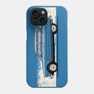 My drawing of the iconic French classic car designed by Flaminio Bertoni transparent Phone Case