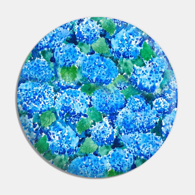 abstract blue  hydrangea Pin by colorandcolor