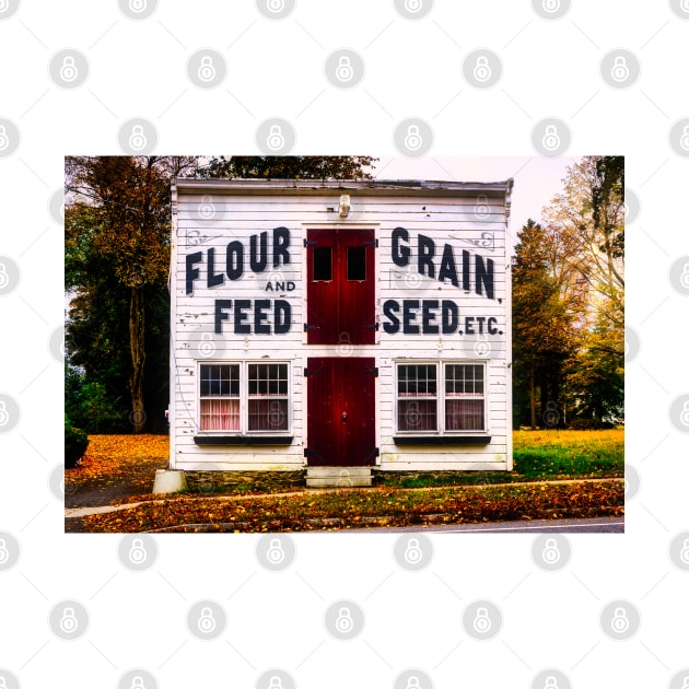 Flour And Feed Store 1 by Robert Alsop