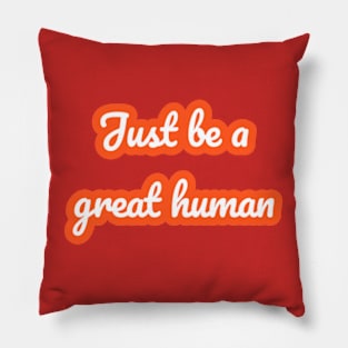Greatness Unveiled Pillow