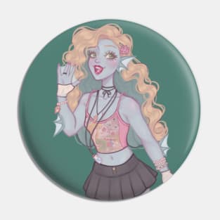 Lagoona Blue from Monster High Pin