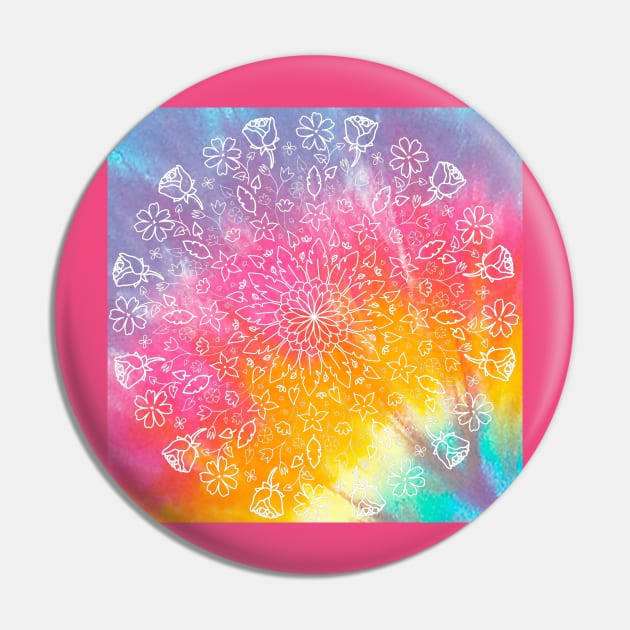 BOHO FLORAL MANDALA Pin by SianPosy