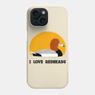 I Love Redheads Phone Case