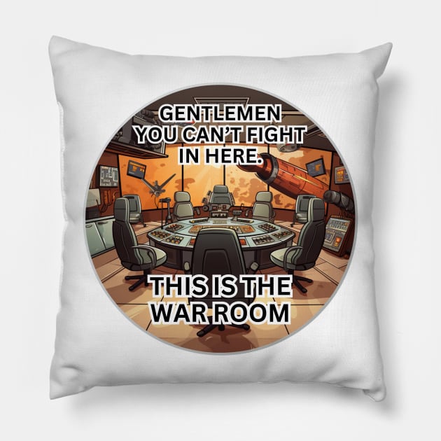 This is the war room Pillow by Riverside-Moon