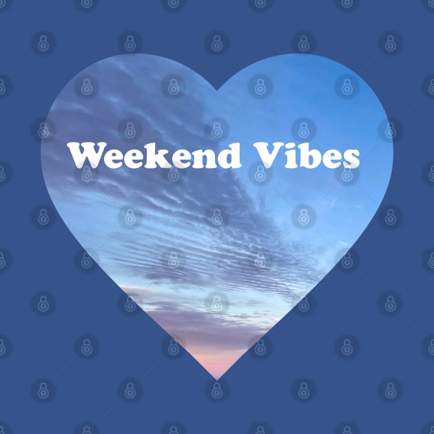 Weekend Vibes Blue Sky by Suncatcher Photos - Apparel - Home Decor