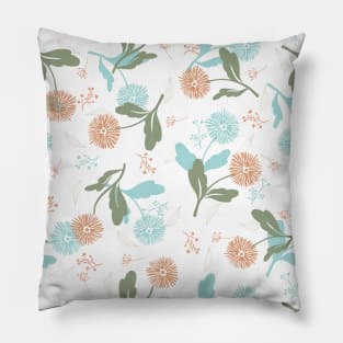 Sweet Spring Dandelion Wild Flower Pattern Pillow