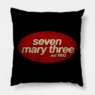 Seven Mary Three - Vintage Pillow