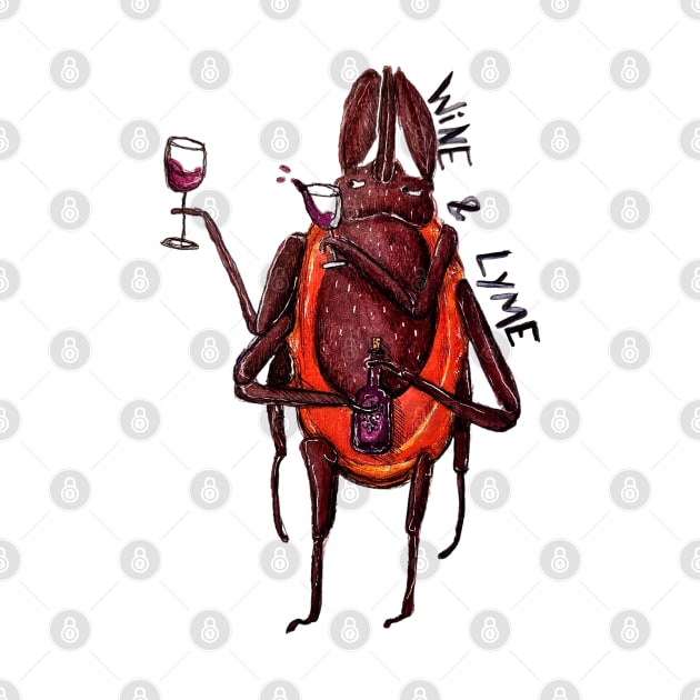 Wine and Lyme by Animal Surrealism