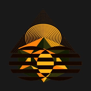 Geometry wavs T-Shirt