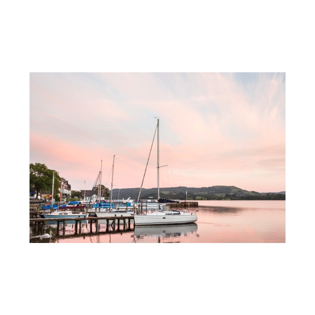 Lake Windermere at Sunset by GrahamPrentice