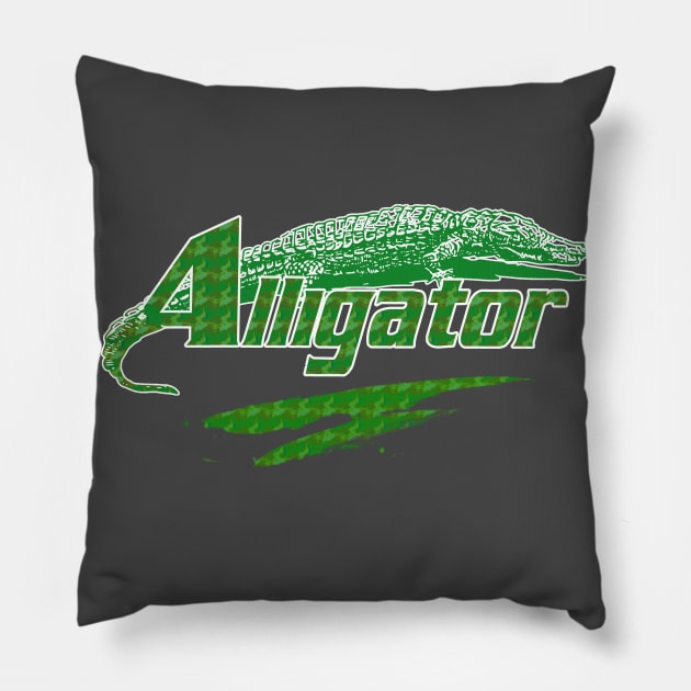 Alligator Pillow by Philippians413