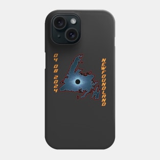 Newfoundland 2024 Total Solar Eclipse Phone Case