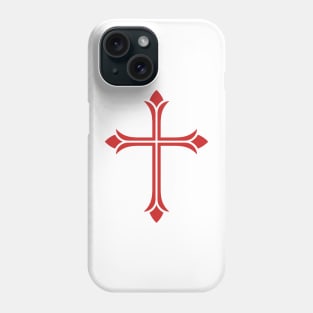 Cross of the Lord and Savior Jesus Christ, a symbol of crucifixion and salvation. Phone Case