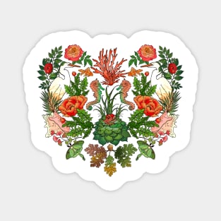 Heart of Nature (Flora and Fauna of the World) Magnet